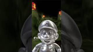 Metal Mario Remix  Metal Mario Jumpscare shorts mario remix [upl. by Aisercal471]