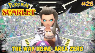 Pokémon Scarlet Nintendo Switch  The Way Home Area Zero [upl. by Tnilk129]