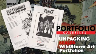 Unpacking SEALED WildStorm Art Prints  PORTFOLIO CASEFILES [upl. by Ikeda982]