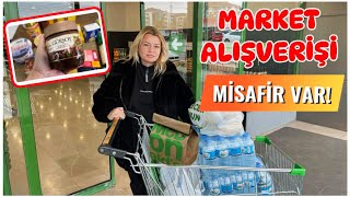 Market Alışverişi Misafir Hazırlığı Eşimin Ailesi Geliyor Suna Biltekin Vlog [upl. by Mychael]