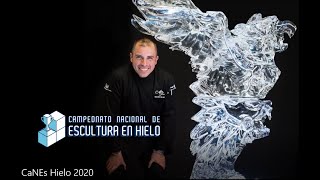 Campeonato Nacional de Escultura en Hielo 2020 Feria Internacional del Helado [upl. by Dibri]