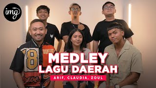 MEDLEY LAGU DAERAH amp NASIONAL A CAPPELLA ft PEMENANG INDOMUSIKCHALLENGE [upl. by Ahsote]