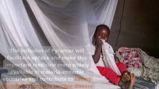 Pyramax included in WHO Guidelines for malaria [upl. by Isidora]