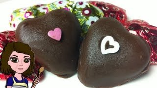 HOW TO MAKE CHOCOLATE STRAWBERRY CREAMS [upl. by Kirtley]