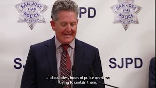 Halloween 2024 media briefing on sideshow arrests [upl. by Philis]