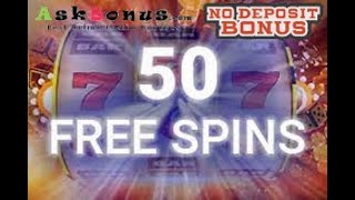 EXCLUSIVE Spinarium Casino No Deposit Bonus 50 Free Spins Rodadas Gratis on Askbonuscom [upl. by Arenahs]