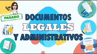 DOCUMENTOS LEGALES Y ADMINISTRATIVOS ESPAÑOL II SEGUNDO DE SECUNDARIA [upl. by Tamaru]