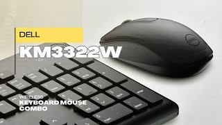 Unboxing the Dell KM3322W The Ultimate Affordable Wireless Keyboard amp Mouse Combo [upl. by Katrina]