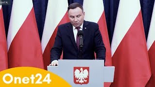 Andrzej Duda podpisze ustawę o zakazie handlu w niedziele  Onet24 [upl. by Ut117]