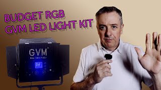 Best Budget RGB LED lights for YouTube videos  GVM LED Light Kit [upl. by Ydoc578]