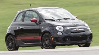 2013 Fiat 500 Abarth  2013 Lightning Lap  LL1 Class  CAR and DRIVER [upl. by Epstein]