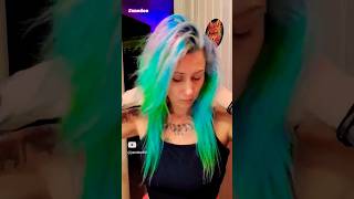 BLEACHCOLOR HAIRCUT ENTIRE PROCESS hair haircolor hairtransformation bleach shorts [upl. by Wershba]