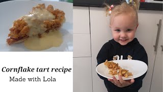 Cornflake Tart Recipe  Make Cornflake Tart at Home  Easy Recipe [upl. by Snook339]