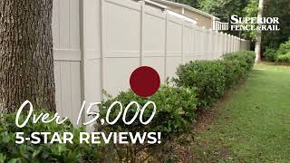 The Highest Rated Fence Company In The United States  Superior Fence amp Rail [upl. by Rory]