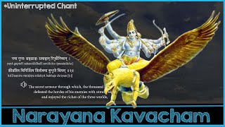 Learn Narayana Kavacham from Shrimad Bhagavatam  Sanskrit Guided Chant Only Stotram [upl. by Nikolia]