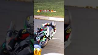 🔥😱bike race challenge automobile tuned motogp kawasakininjah2rtopspeed racing [upl. by Atrahc]