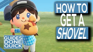 How To Get A Shovel In Animal Crossing New Horizons [upl. by Homans]