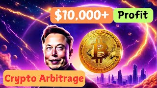 Crypto Arbitrage Strategy 2024  Make 10000 per day [upl. by Karlie]