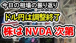 【今日の相場の振り返り】株価指数は転換点でどちらに行ってもおかしくないところでエヌビディアの決算待ちで今後はエヌビディア次第、ドル円は調整が超短期で終了し新しい円安推移へ【241120 水】 [upl. by Akcemat948]