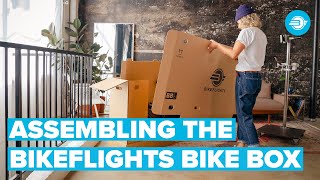 How To Assemble A BikeFlights Bike Box [upl. by Lonergan]