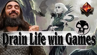 🖤 MONO BLACK IS LIFE 🖤  DRAINING  WINNING  Patreon Deck by Earl  MTG Arena Mythic Gameplay [upl. by Lesly]