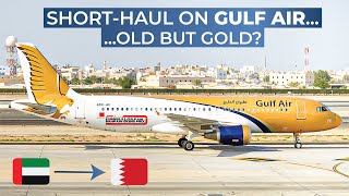 TRIPREPORT  Gulf Air Economy  Dubai  Bahrain  Airbus A320 [upl. by Sigismondo41]