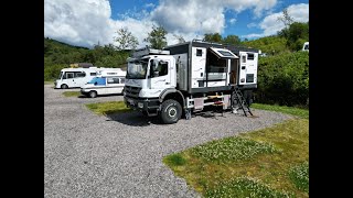 Tarbert holiday glamping and parking site Argyll Scotland [upl. by Remmos]