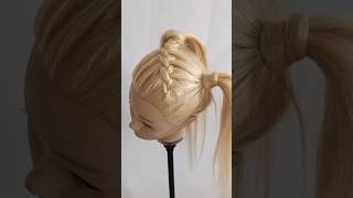 Cute Braided Hairstyle for Every Occasion 😍 hairstyles braids shorts [upl. by Ayela]