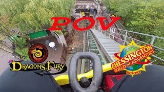 Dragons Fury POV  Chessington World Of Adventures  4k [upl. by Aerda]