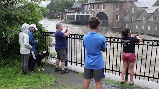 Heavy Rain Flooding in Quechee July 10 2023 [upl. by Engel990]