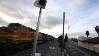 Wayside Train Horn in Escalon [upl. by Ayerdna929]