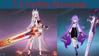 v75 Outfits Showcase featuring Sirin and Lunar Vow [upl. by Ettelegna]