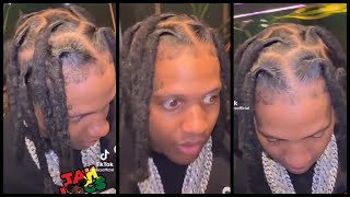 Lil Durk Amazing Locs Wick Transformation to All Black Dyed By Jah Locs✨ [upl. by Smoot645]