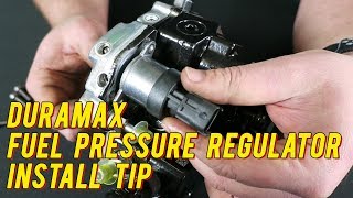 Crucial Mistakes to Avoid with Duramax Fuel Pressure Regulator installation [upl. by Allisan]