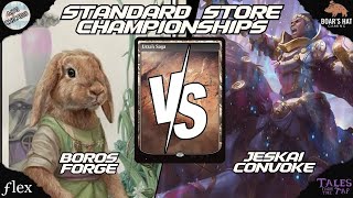 Boros Forge VS Jeskai Convoke MTG Standard [upl. by Qulllon]