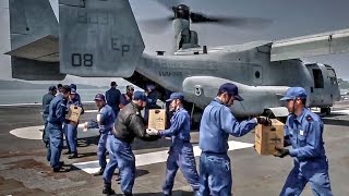 US Marines Supporting Japan Kumamoto Earthquake Relief Efforts [upl. by Llehcim]