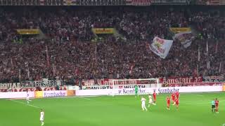 VfB vs Union  29 Minute Freistoß  Maxim  10 2017 live  MercedesBenz Arena [upl. by Lizzie294]