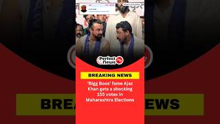 quotBigg Boss Fame Ajaz Khan Gets Only 155 Votes in Electionquot [upl. by Nesnar207]