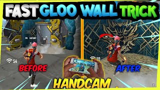 Fast Gloo Wall Tricks🦸 जल्दी बैठ कर ग्लूवॉल कैसे लगाएं 🤔  Fast Gloo Wall Setting🎯 [upl. by Erolyat66]