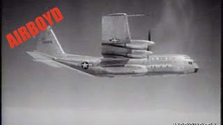 Lockheed C130 Hercules Test Flight 1955 [upl. by Atiker433]