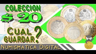 Coleccion Monedas 20 Pesos Conmemorativas🤑Como saber si tienen un valor especial❓Cual guardar🤑Mexico [upl. by Deena102]