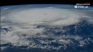 La NASA publica imágenes del ojo del huracán Beryl desde el espacio [upl. by Waligore]