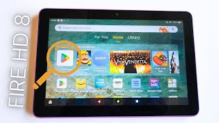 Install Google Play On Any Amazon Fire Tablet Using Fire Toolbox Works With 2020 Fire 8 HD Plus [upl. by Yeldua481]