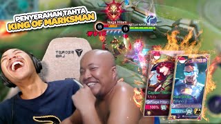 SAATNYA PENYERAHAN TAHTA KING OF MARKSMAN PASCOL WKWKWK  Mobile Legends [upl. by Lynnell]