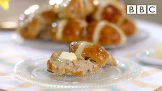 Mary Berrys luxurious Hot Cross Buns recipe  BBC [upl. by Iniffit]