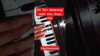 दिल तेरी दीवानगी में खो गया है harmonium cover harmonium tutorial trending playharmonium harmonium [upl. by Chamberlin]