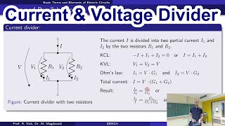 How to use the voltage divider and current divider rule to find partial voltages and currents [upl. by Ledah]