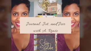 Welcome to Journal Jot and Jive with A Renée [upl. by Capp]