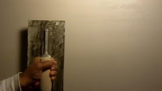 How to Smooth Out Uneven Plaster With a Skim Coat [upl. by Ianej]