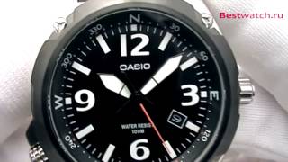 Обзор мужских часов Casio Bracelet MTFE0011A [upl. by Ynamrej]